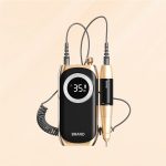 Profesionalna punjiva bušilica za nokte od 30000 okretaja u minuti, prijenosni električni alat za brušenje e-turpija, brusilica za akrilni gel