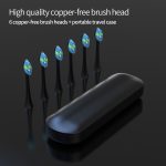 Prilagođena USB punjiva zvučna četkica za zube s brzim punjenjem Smart Timer i držačem